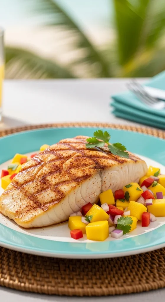 5. Chili Lime Grilled Mahi-Mahi