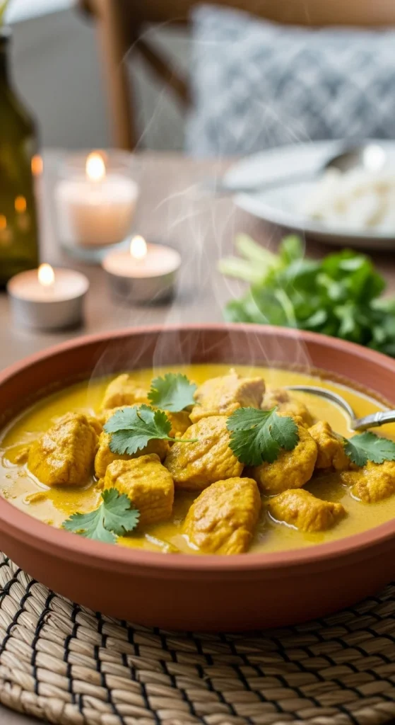 5. Coconut Curry Chicken