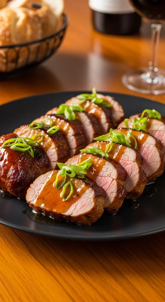 5. Honey Soy Glazed Pork Tenderloin
