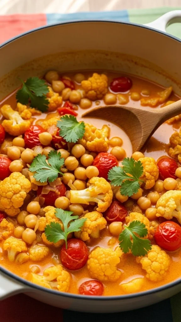 5. One-Pot Veggie Curry