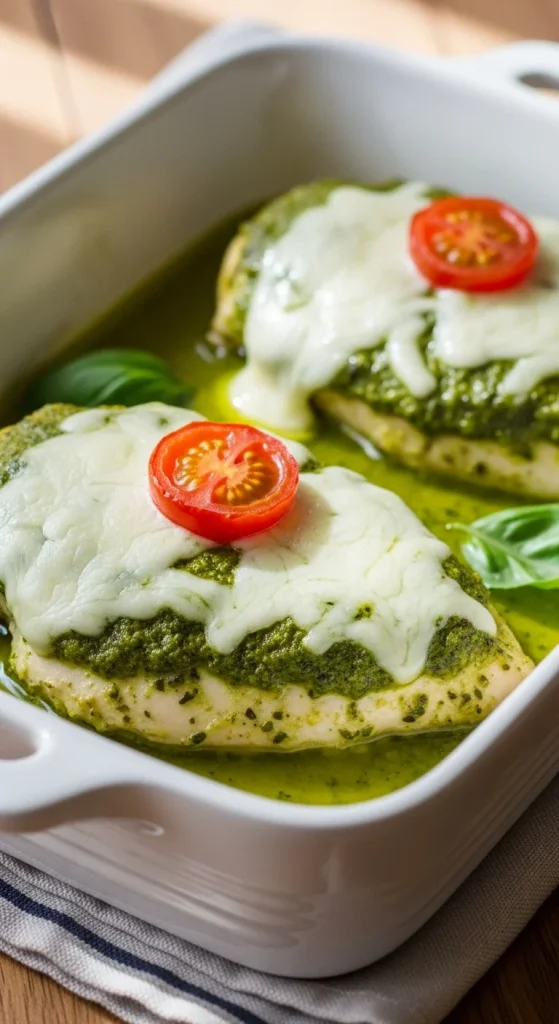 5. Pesto Chicken Bake