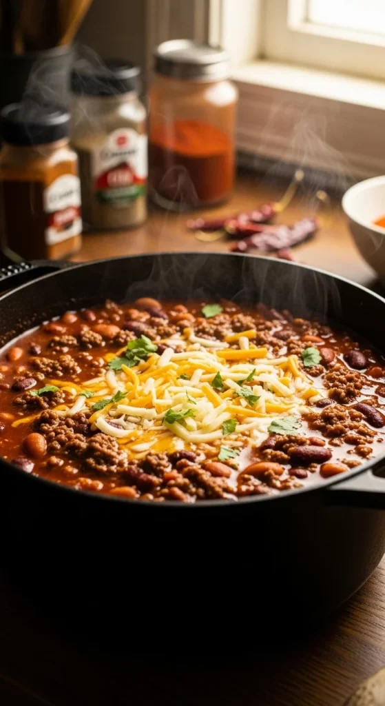 5. Slow Cooker Chili