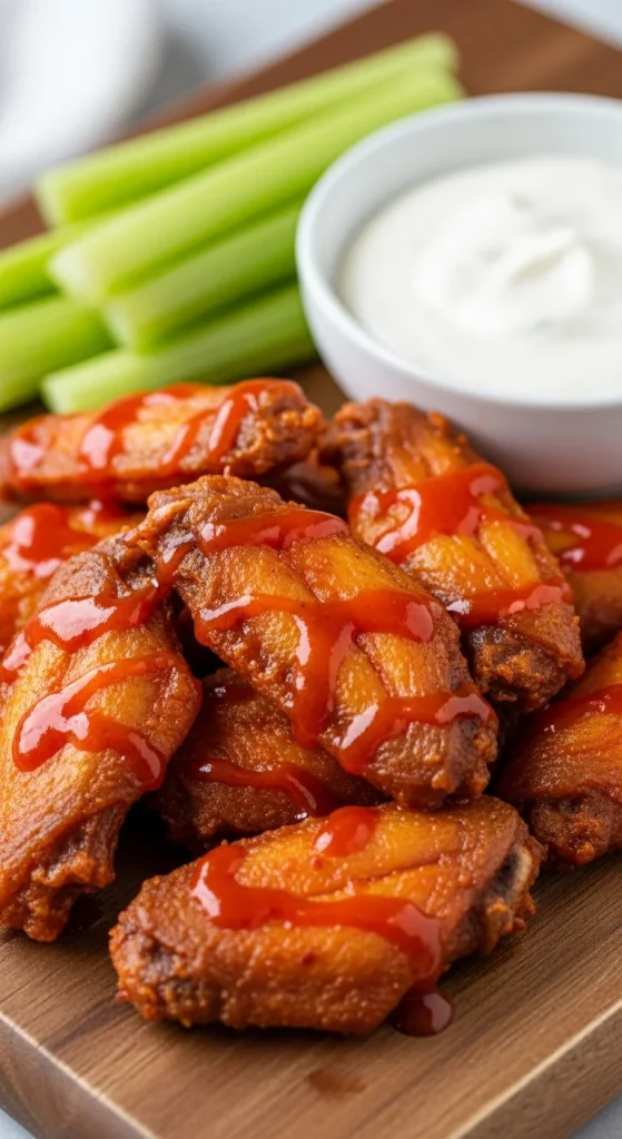 5. Spicy Buffalo Chicken Wings