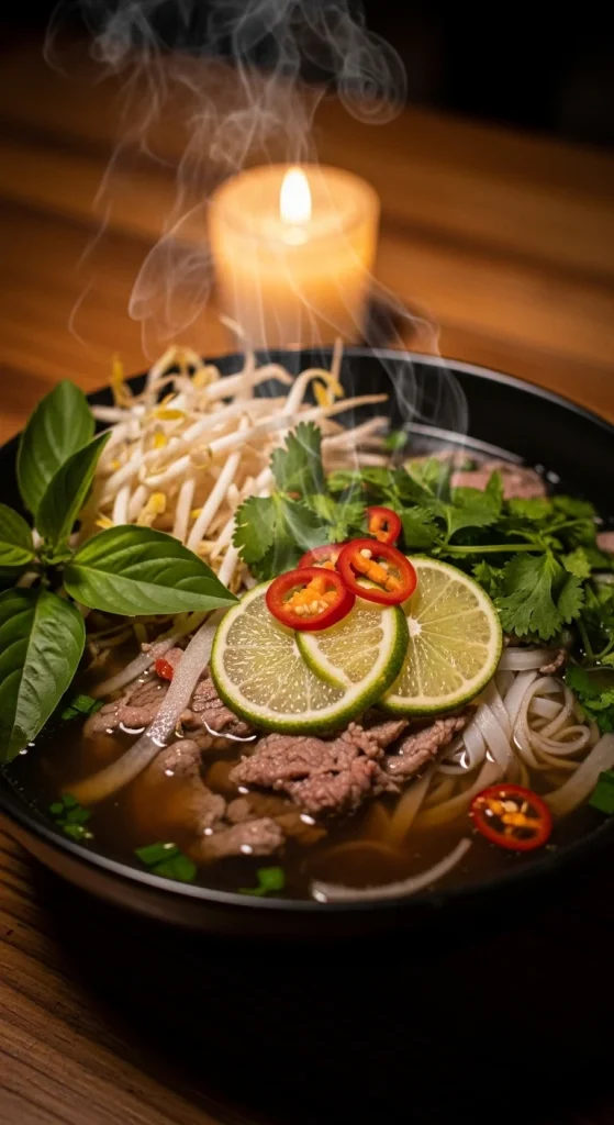 5. Vietnamese Pho Bo (Beef Pho)