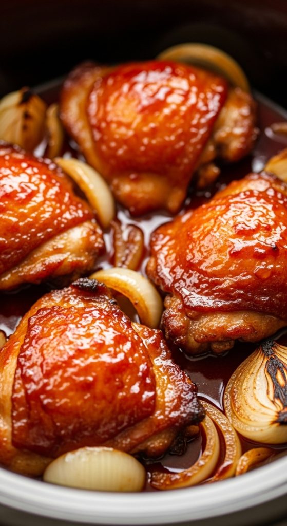 6. BBQ Chicken Thighs