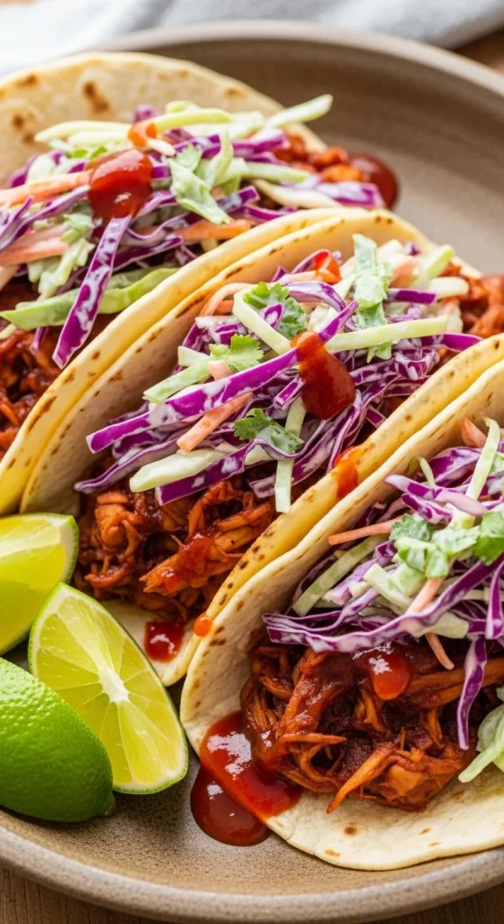 6. BBQ Jackfruit Tacos