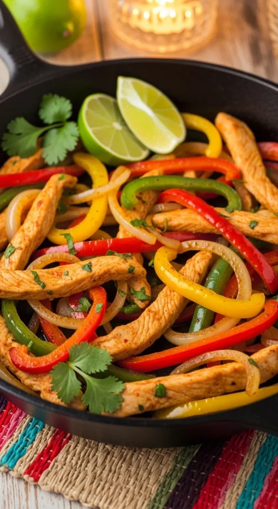 6. Chicken Fajita Skillet