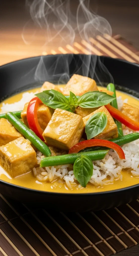 6. Coconut Curry Tofu