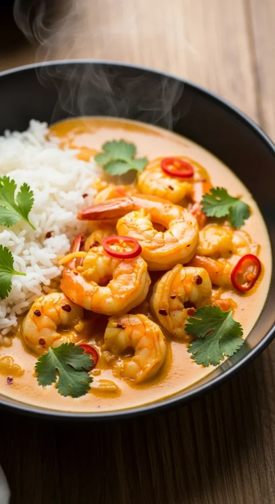 6. Coconut Shrimp Curry