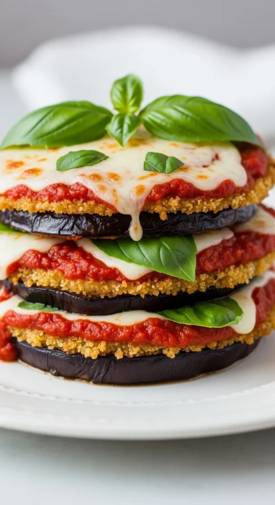 6. Eggplant Parmesan