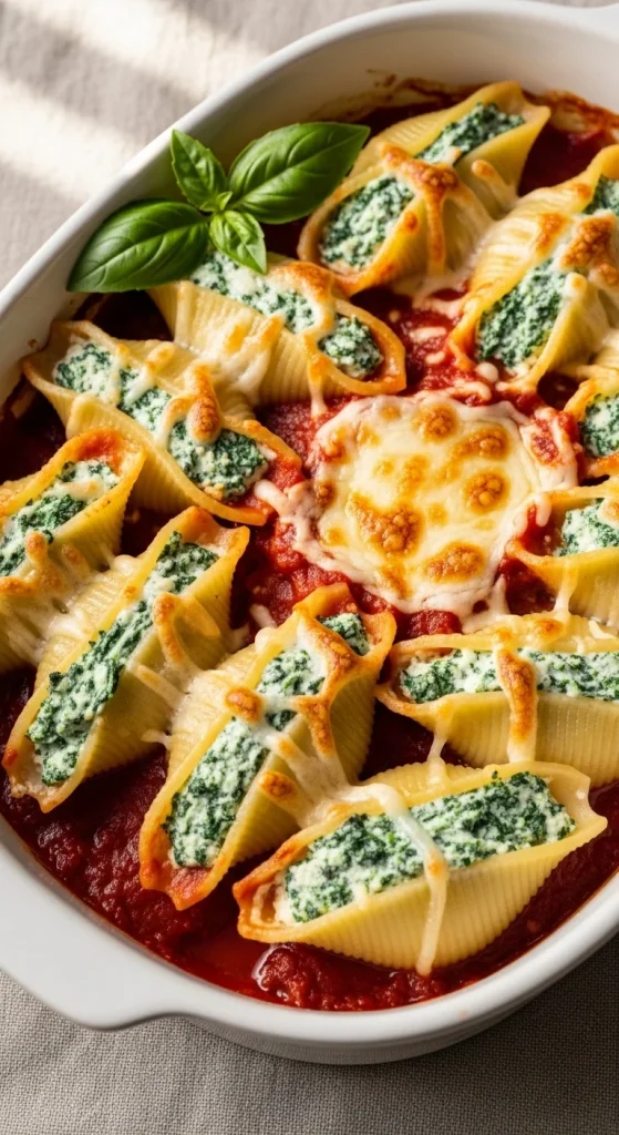6. Gluten-Free Spinach and Ricotta Stuffed Shells