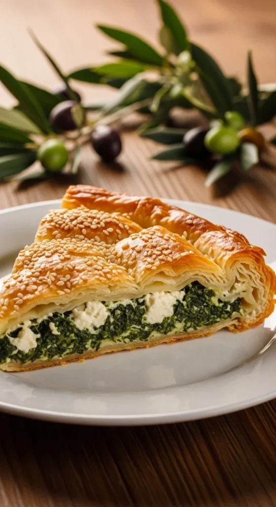 6. Greek Spinach and Feta Pie (Spanakopita)