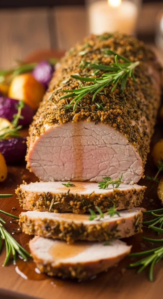 6. Herb-Crusted Pork Tenderloin