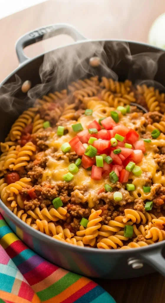 6. One-Pot Taco Pasta