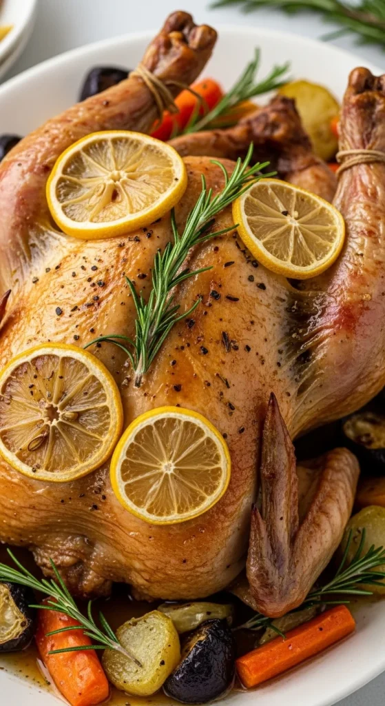 6. Roasted Lemon Herb Chicken