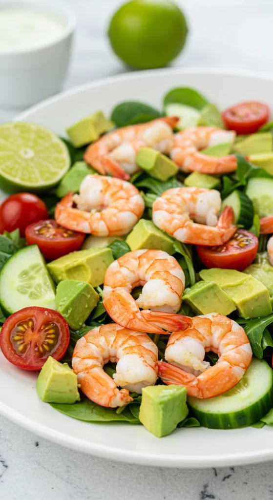 6. Shrimp Avocado Salad