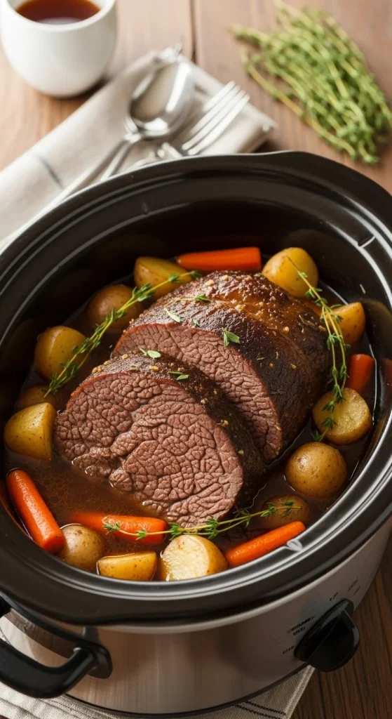 6. Slow Cooker Pot Roast