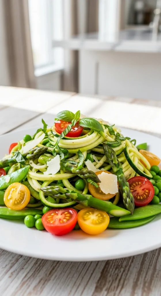 6. Zucchini Noodle Primavera