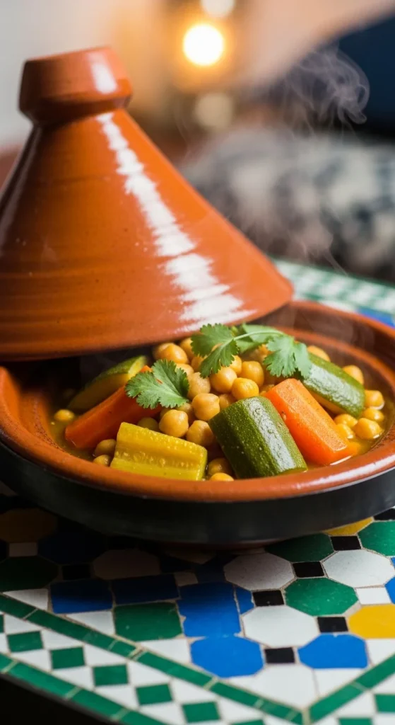 7. Chickpea and Vegetable Tagine