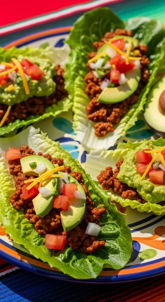 7. Keto Taco Lettuce Wraps