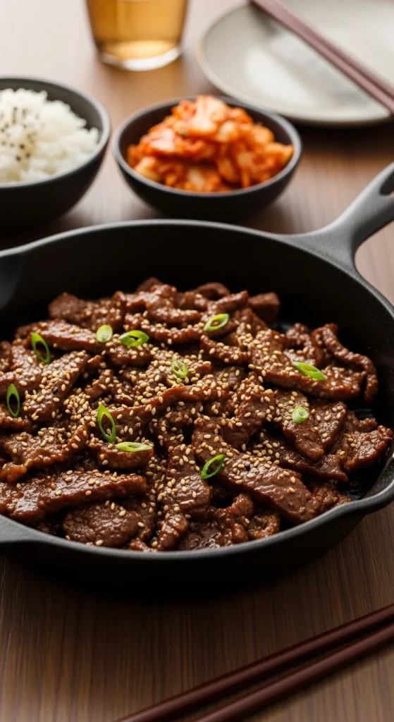 7. Korean Beef Bulgogi