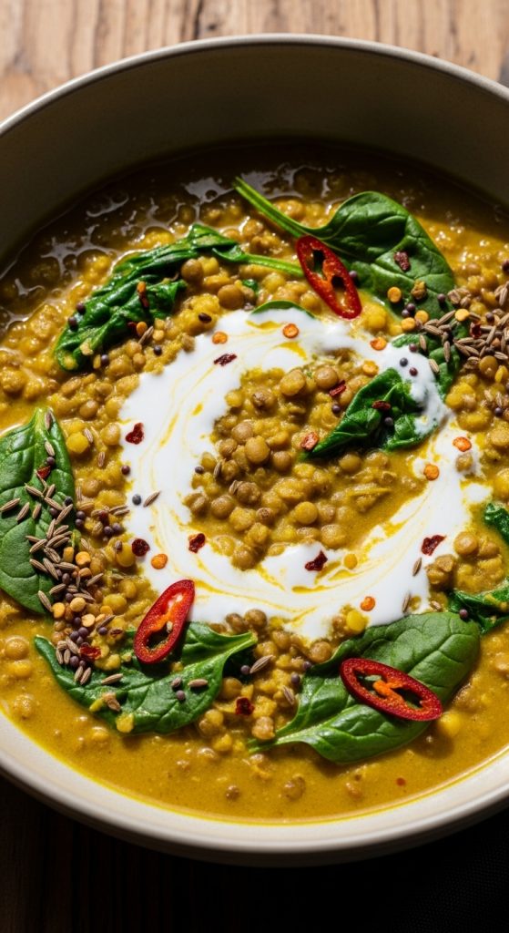 7. Lentil Curry