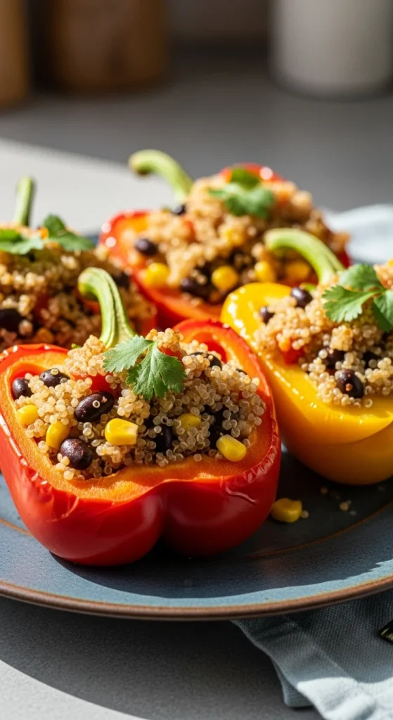 7. Quinoa Stuffed Bell Peppers
