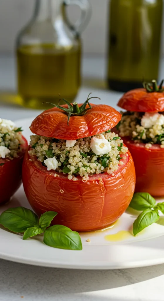 7. Quinoa Stuffed Tomatoes