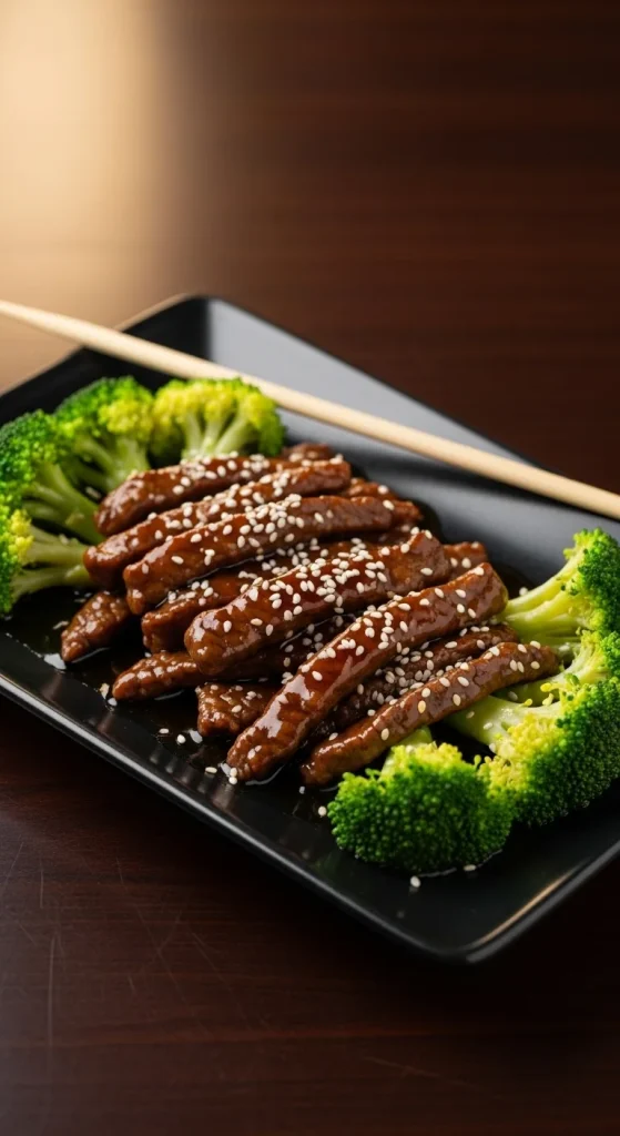 7. Slow Cooker Beef and Broccoli