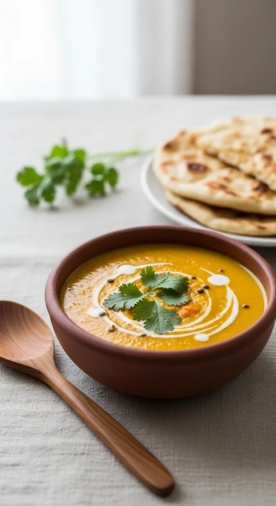7. Spiced Lentil and Carrot Soup