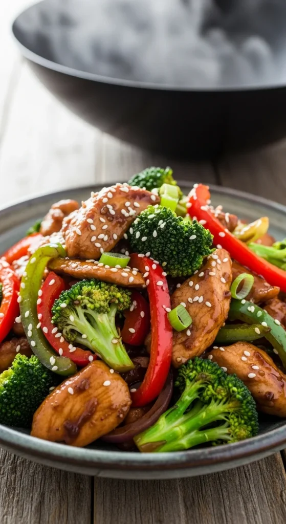 7. Teriyaki Chicken Stir-Fry
