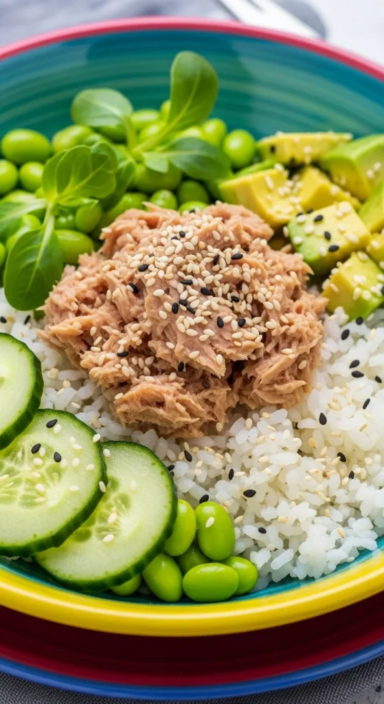 7. Tuna Rice Bowl