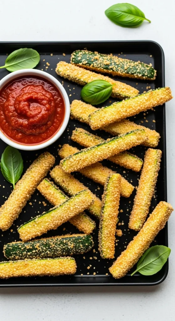 8. Baked Parmesan Zucchini Fries