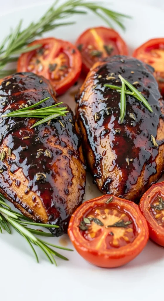 8. Balsamic Glazed Chicken