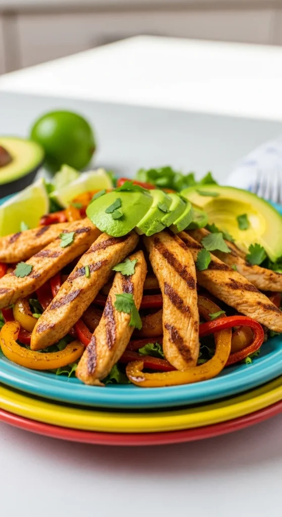 8. Chicken Fajita Bowl