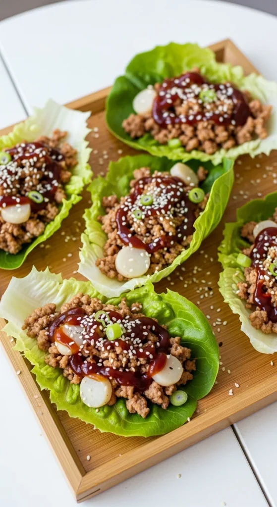 8. Chicken Lettuce Wraps