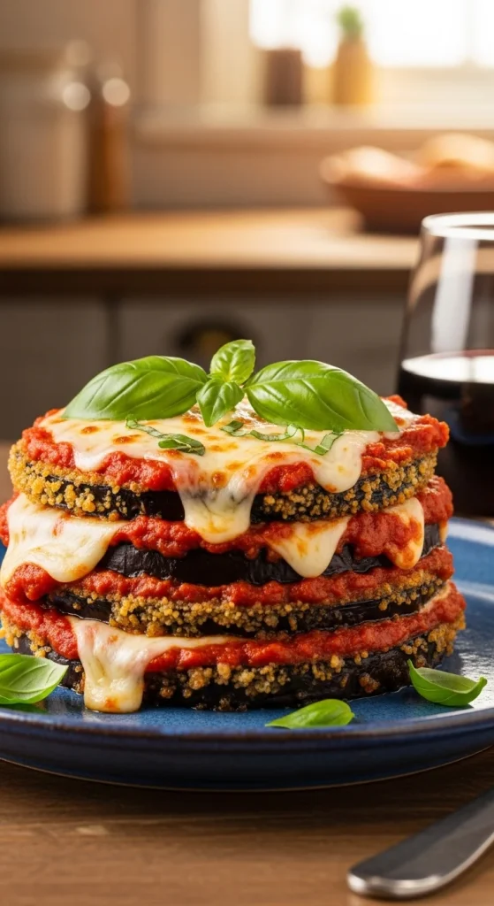 8. Eggplant Parmesan