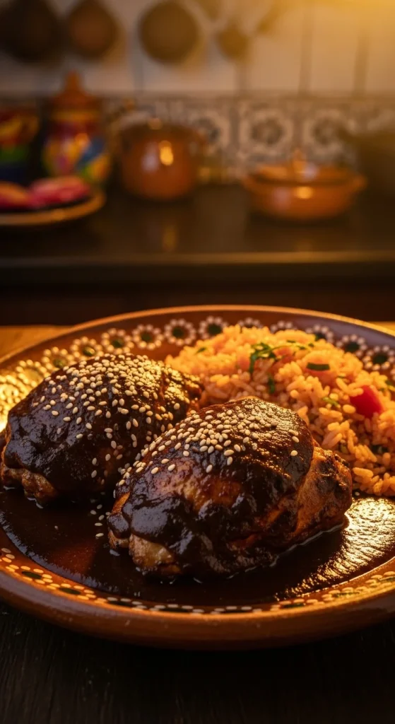 8. Mole Poblano Chicken