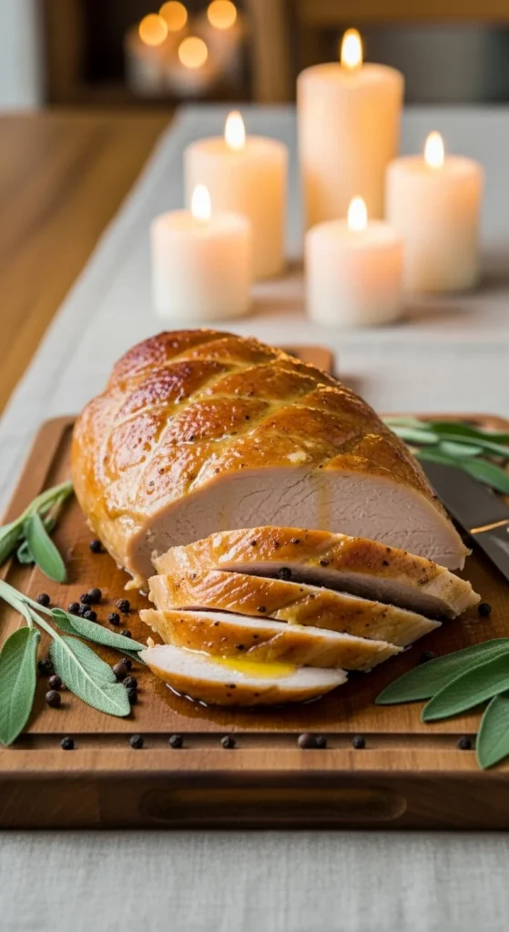 8. Sage Butter Roasted Turkey Breast