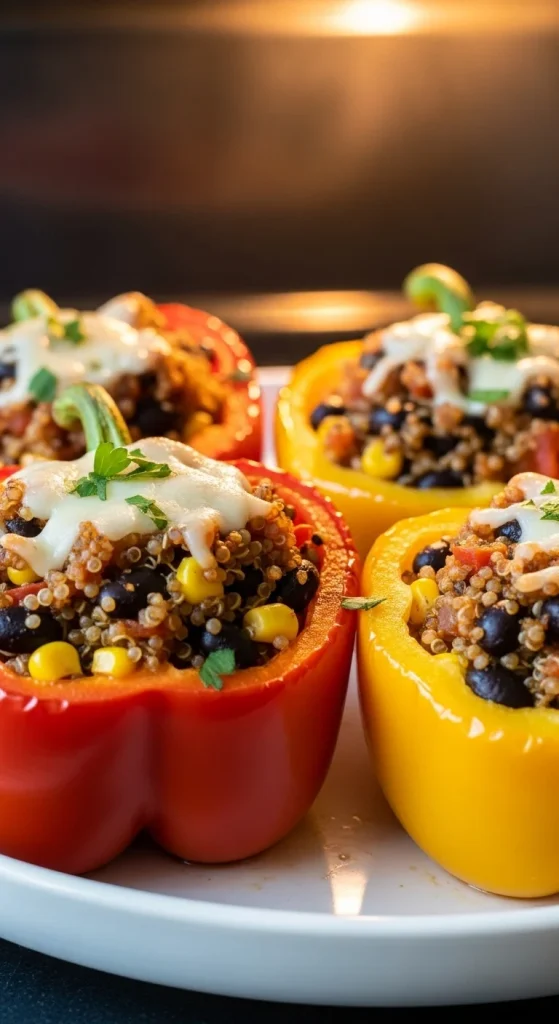 8. Stuffed Bell Peppers with Quinoa