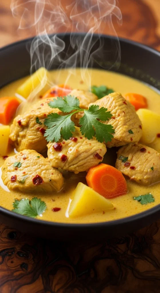 8. Thai Coconut Curry Chicken