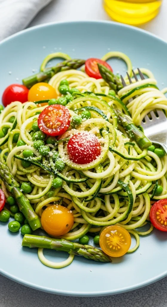 8. Zucchini Noodle Primavera