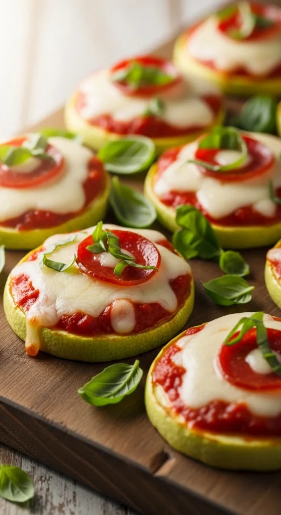 8. Zucchini Pizza Bites