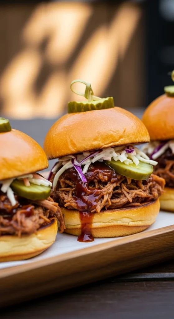 9. BBQ Pork Sliders