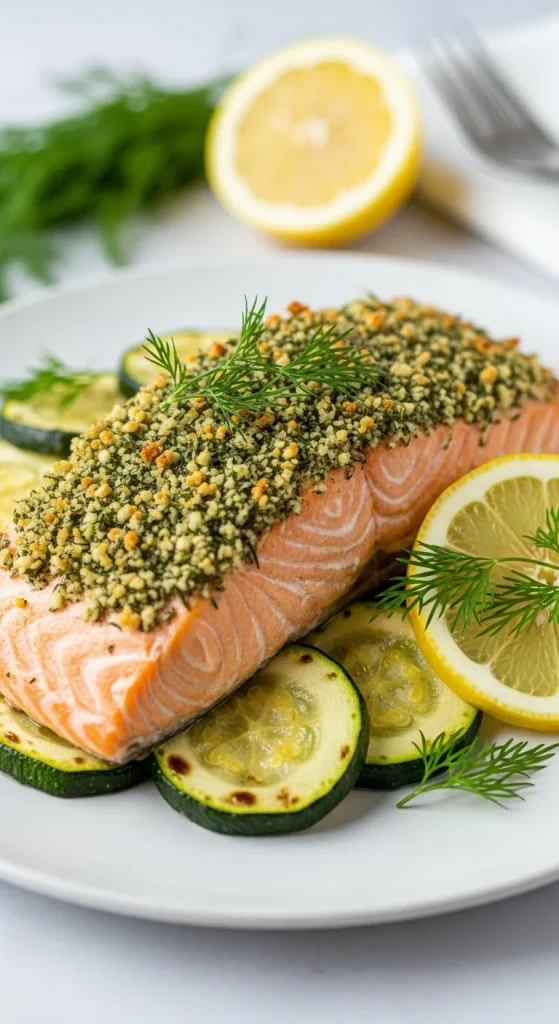 9. Baked Salmon with Dill