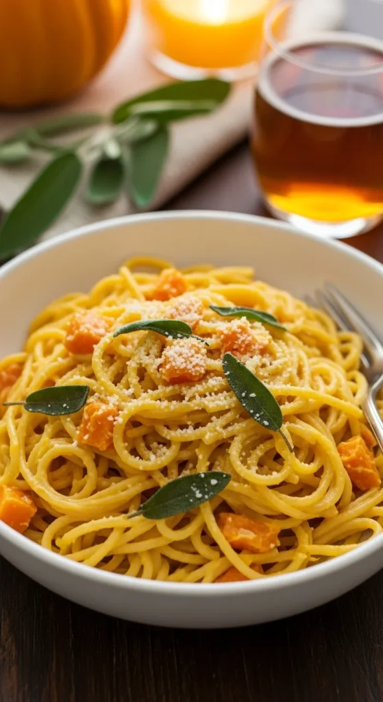 9. Butternut Squash and Sage Pasta