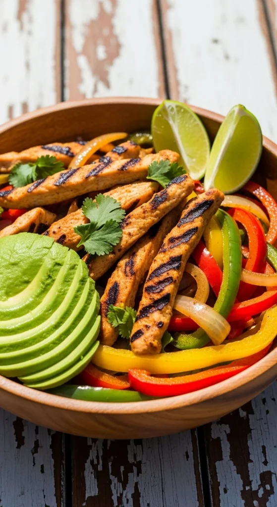 9. Chicken Fajita Bowl