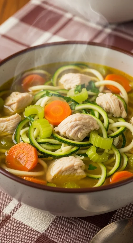 9. Chicken Zoodle Soup