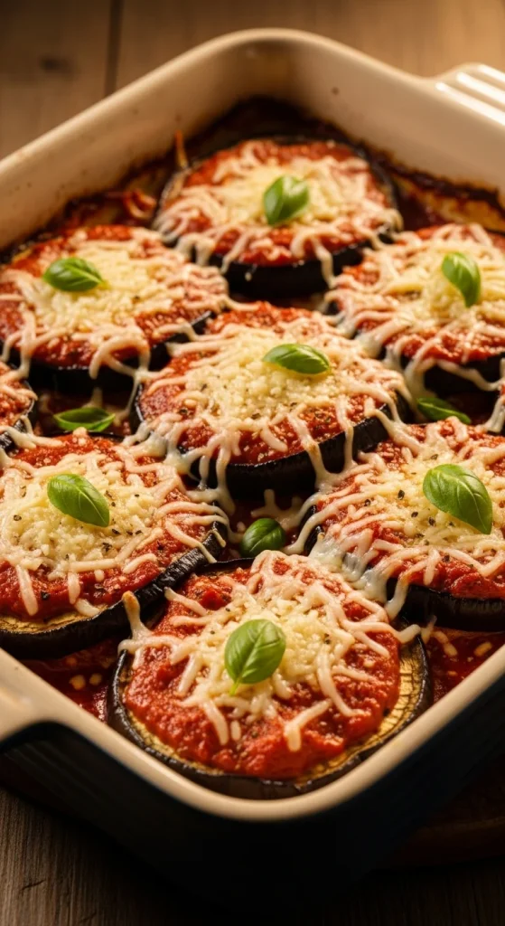 9. Eggplant Parmesan