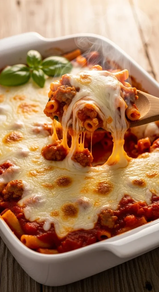 9. Gluten-Free Baked Ziti with Sausage
